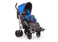 Кресло-коляска для детей-инвалидов Umbrella Р.2 пневмо колёса серо-синий (марка)