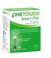 Тест полоски Уан Тач Селект Плюс №50