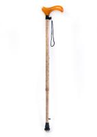 Трость телескопическая с дерев. ручкой с УПС ТР1 (01) Затвор Золотая осень (марка)