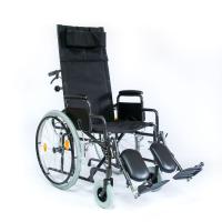 Кресло-коляска инвалидная механическая H-712N 43см/17" пневмо (марка)