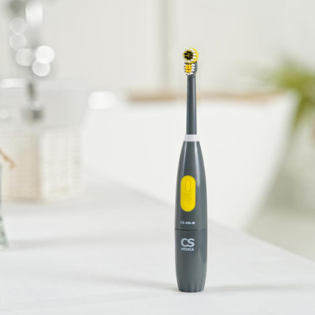 Щетка зубная электрическая СS Medica  CS-466 М серая