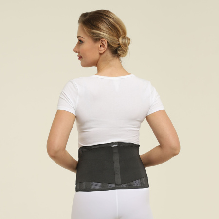 Корсет пояснично-крестцовый Б-502 ПР №6 черный Крейт