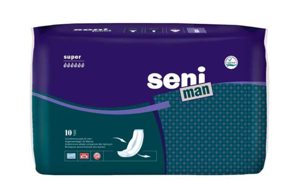 Вкладыши урологические  Белла Сени Мен Супер №10