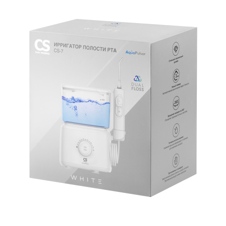 Ирригатор полости рта CS Medica AquaPulsar CS-7 DUAL FLOSS