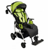 Кресло-коляска для детей-инвалидов JUNIOR PLUS Р.2 литые колёса черно-зеленый (марка)