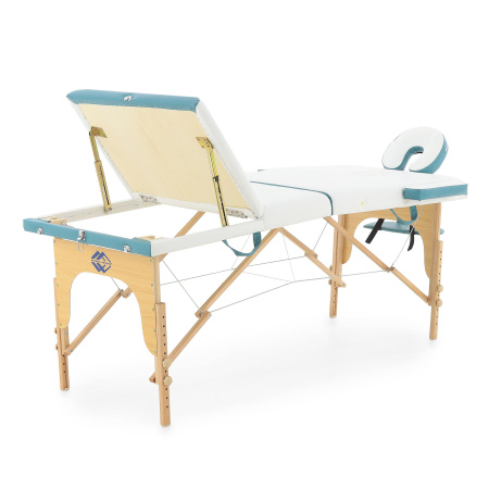 Массажный стол складной деревянный Med-Mos JF-AY01 3-х секционный