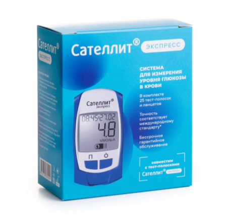 Глюкометр Сателлит Экспресс ПКГ-03