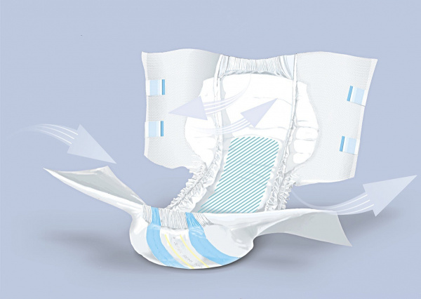 Подгузники Сени S 1000г