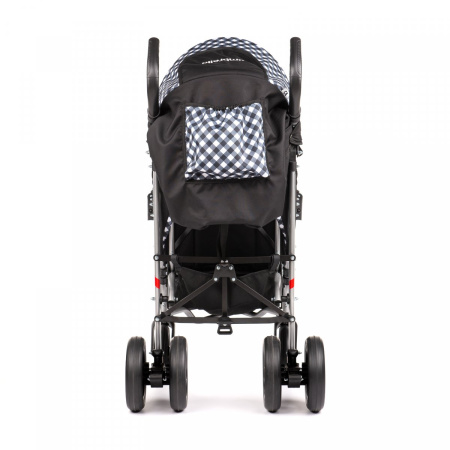 Кресло-коляска для детей-инвалидов Umbrella Р.2 литые колёса ч/б клетка (марка)