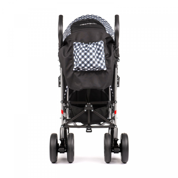 Кресло-коляска для детей-инвалидов Umbrella Р.3 пневмо колёса ч/б клетка (марка)