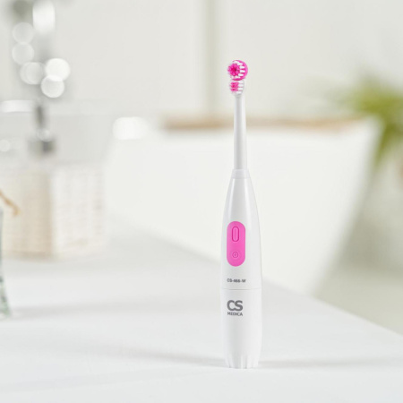 Щетка зубная электрическая СS Medica  CS-466 W белая