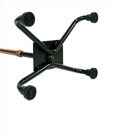 Трость с четырьмя ножками ТР4 (с широким основанием)