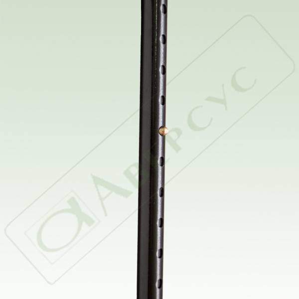 Трость металлическая регулируемая по высоте на 3-х опорах арт.22Т/3 (марка)