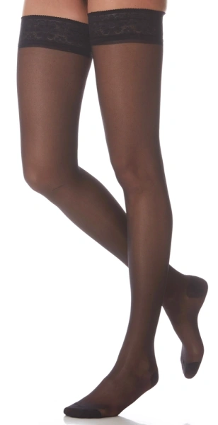 Чулки антиварикозные 221 Эргоформа 23-32мм р3 класс 2 черные