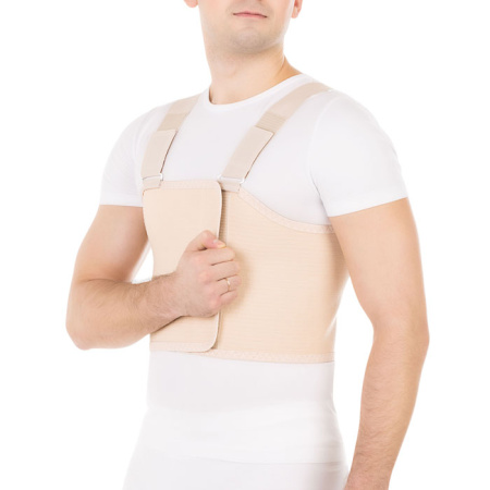 Бандаж послеоперационный на грудную клетку мужской Т-1339/Т.23.09 № 3 S Тривес