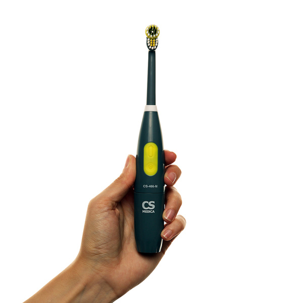 Щетка зубная электрическая СS Medica  CS-466 М серая