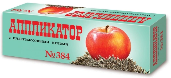 Аппликатор с пластмассовыми иглами 384 иглы 500*750