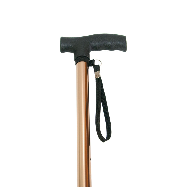 Трость телескопическая с прямой пластм. ручкой ТР1 (ПР) с УПС Затвор (марка)