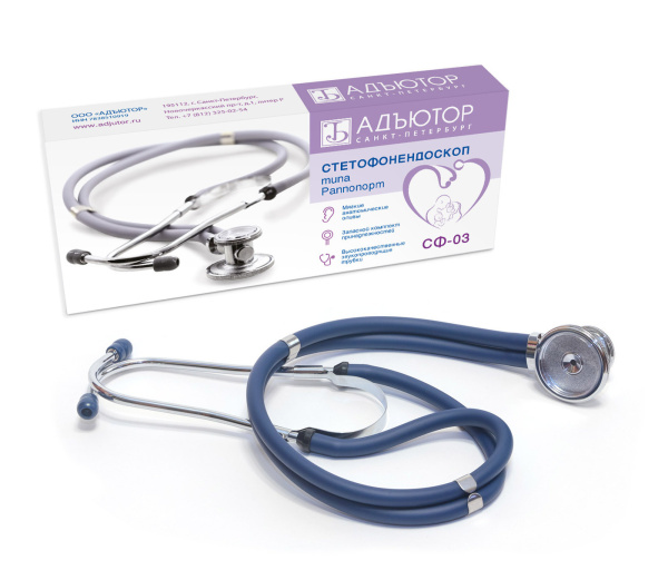 Стетофонондоскоп Адъютор Раппопорта СФ-03.У