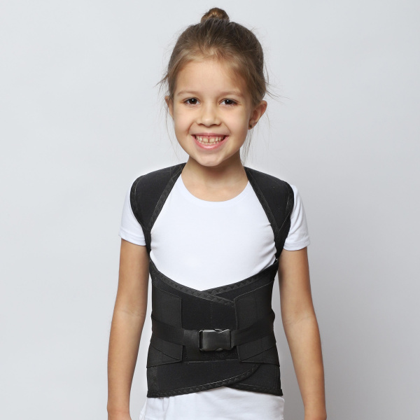 Корсет ортопедический грудопоясничный Е-504 №3 Р1 черный
