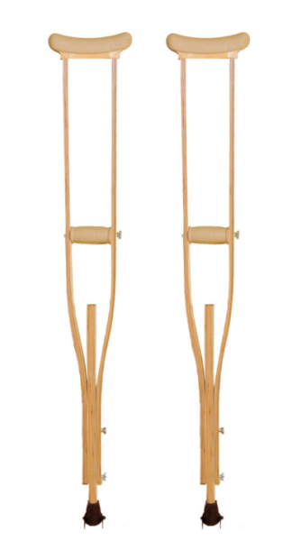 Костыли деревянные с УПС 02-КИ  детские (марка)