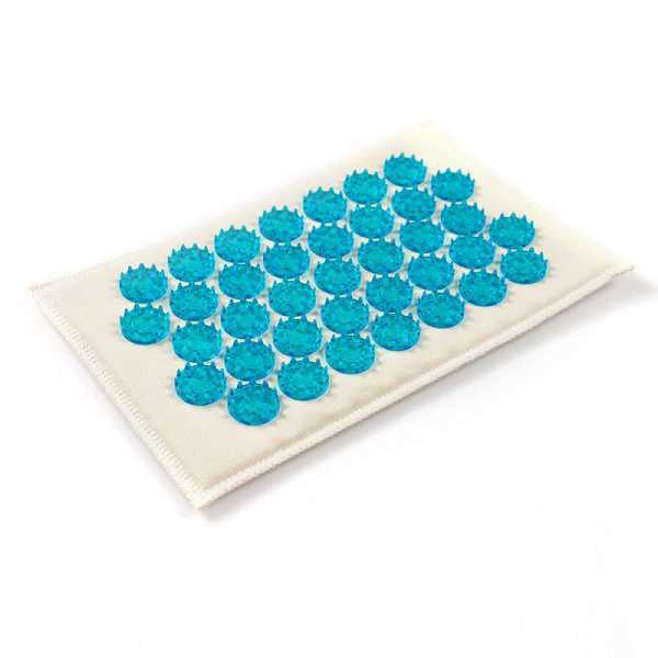 Иппликатор Тибетский на мягкой подложке синий 12х22