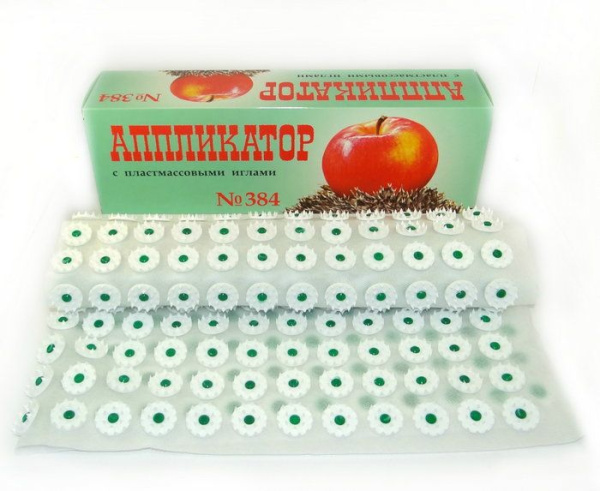 Аппликатор с пластмассовыми иглами 384 иглы 500*750