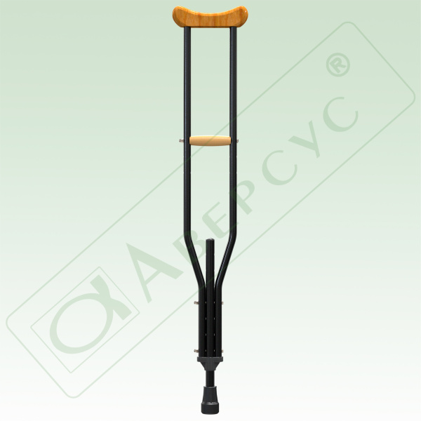 Костыли опорные алюминиевый сплав детские  747Д Аверсус (пара) (марка)