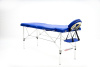 Складной массажный стол на алюминиевом каркасе с возможностью регулировки высоты